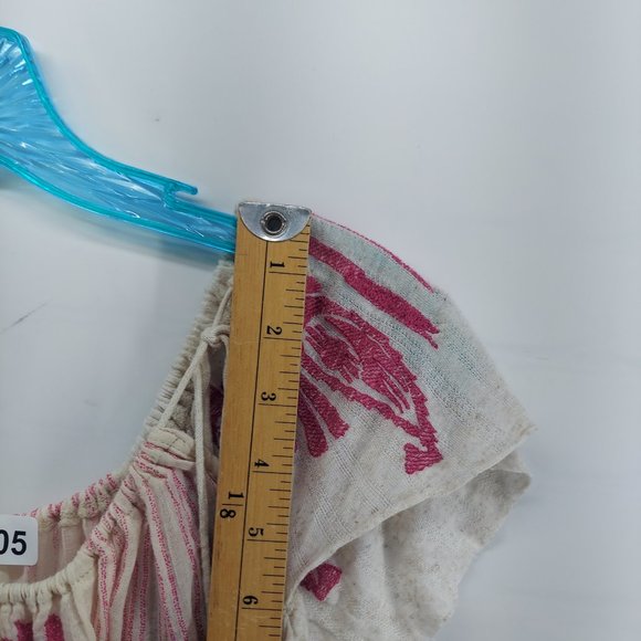 Free People Oversized Scoop Neck boho top size medium - Picture 5 of 10